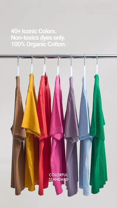 Finished ad: rainbow rack